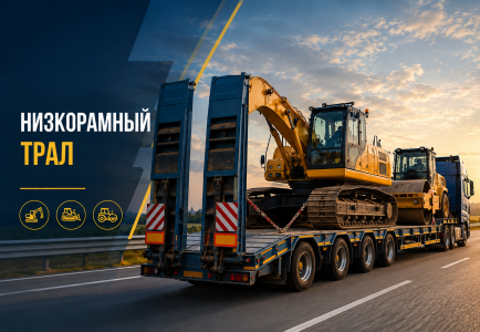 Низкорамный трал: для какой техники подходит и как выбрать правильный транспорт